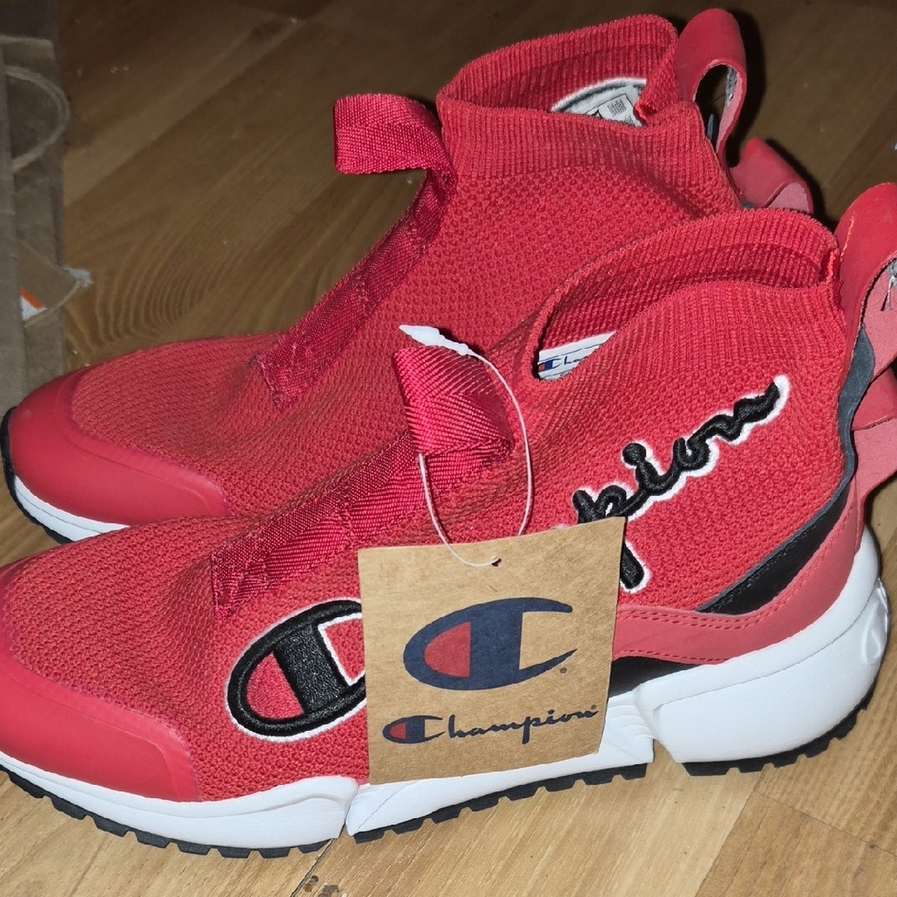 Champion Kids Red sneakers nwt